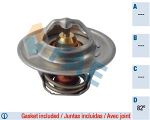 Termostat, kjølemiddel, FIAT,SUZUKI, 0071742133, 17670-65D00, 17670-65D00-000, 17670-66D00, 17670-77E00, 1A50-15-171, 71742133