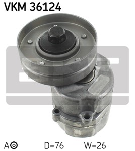 Strammerull, kilerem med ribber, Senter, VOLVO S40 I, V40 Kombi, 9146249