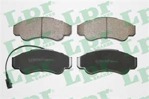 Bremseklosser sett, Framaksel, CITROËN,FIAT,PEUGEOT, 425244, 425245, 425459, 71752978, 77362216, 77364859, 9949362, 9949517