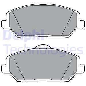 Bremseklosser sett, Framaksel, HYUNDAI,KIA, 58101G4A00, 58101-G4A00, 58101G4A10, 58101-G4A10