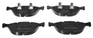 Bremseklosser sett, Foran, BMW X5 [E53], 3411 6 756 350, 3411 6 756 364, 3411 6 757 915, 3411 6 761 282, 6 756 350, 6 756 364, 6 757 915