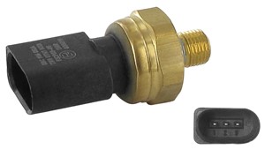 Sensor, drivstofftrykk, Brennstoffledning, AUDI,SEAT,SKODA,VW, 03C 906 051 A, 3C 906 051 A