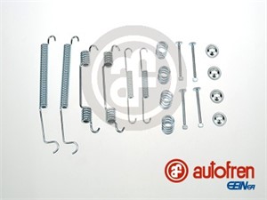 Tilbehørsett, bremsesko, Bakaksel, CITROËN,OPEL,PEUGEOT,RENAULT, 4308.68, 6001 547 628, 7701 208 856