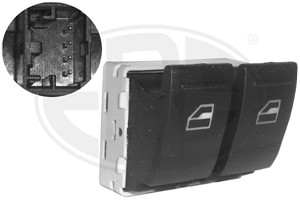 Bryter, vindusløfter, Foran venstre, VW MULTIVAN V, TRANSPORTER Buss V, TRANSPORTER Flak/chassi V, TRANSPORTER Skåp V, 7E0 959 855 A 9B9
