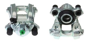 Bremsecaliper, Bakaksel, Foran akselen, Venstre, BMW 1 [F20, F21], 2 Cabriolet [F23], 2 Coupé [F22, F87], 34 21 6 850 851