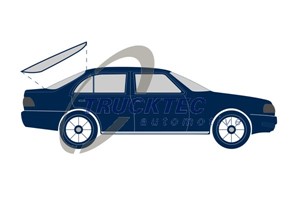 Tetning, bakrute, MERCEDES-BENZ 123 Sedan [W123], 123 670 0239, A123 670 0239
