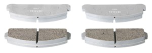 Bremseklosser sett, Framaksel, MAZDA 323 I, 323 Station Wagon I, 8532-33-625, 8532-33-625A, 8532-33-725, 8532-33-725A, 8532-49-230, 8532