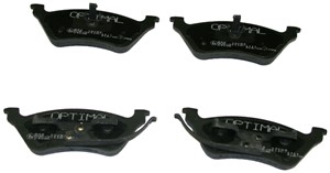 Bremseklosser sett, Bakaksel, CHRYSLER VOYAGER IV, 0 5071 948AA, 5071 948AA