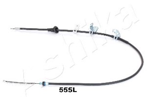 Kabel, parkeringsbremse, Bakre venstre, MITSUBISHI COLT VI, MR955255