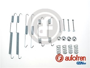 Tilbehørsett, bremsesko, Bakaksel, CITROËN,FIAT,PEUGEOT,TOYOTA, 430854, 430873, 9404308738