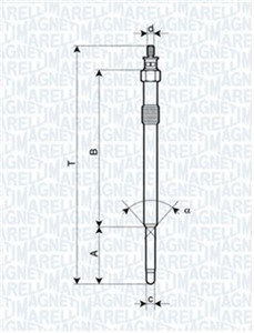Glødeplugg, CITROËN,FIAT,FORD,JAGUAR,LAND ROVER,PEUGEOT,PIAGGIO, 1096527, 1309471, 1C1O 6M090-AA, 4612191, 5960 88, 5960 89, 5960 G2, 96
