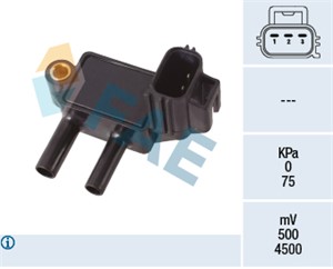 Sensor, avgasstrykk, FORD, 1681883, 1684593, 1698614, 1775946, 1786775, AG91-5H209-BA, AG915-H209-BAA, AV61-5H209-EA, AV61-5L200-AA, AV6