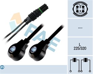 Bankesensor, BMW, 12 14 1 435 485, 13 62 7 568 422, 43512-26030, 43512-26031, 7 568 422, 8982-33-251, KS-242, KS-334