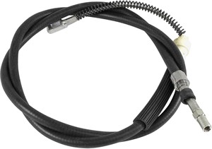 Kabel, parkeringsbremse, Bak, Høyre, Venstre, VW LT 28-35 Flak/chassi I, LT 40-55 Flak/chassi I, LT 40-55 Skåp I, 293 609 701 C, 293 609