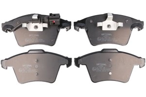 Bremseklosser sett, Foran, VW TOUAREG, 7L6698151F