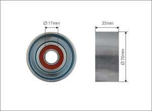 Strammerull, kilerem med ribber, HONDA, 31170RFWG01, 31170-RFW-G01, 31170RL0G01, 31170-RL0-G01