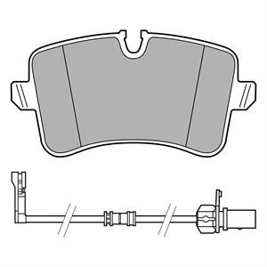 Bremseklosser sett, Bakaksel, AUDI A8 D4, 4H0698451K