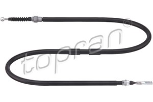 Kabel, parkeringsbremse, Bakre venstre, Høyre bak, SEAT ALHAMBRA, VW SHARAN, 7M3 609 701, 7M3 609 701D