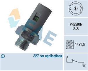 Oljetrykkbryter, DACIA,NISSAN,OPEL,RENAULT,SUZUKI,VOLVO, 1860105, 1917494, 2014119, 22630-00Q1D, 22630-00QAE, 25240-00Q0B, 25240-00QAB,