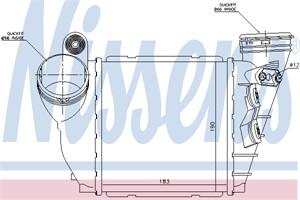 Ladeluftkjøler, AUDI,SEAT,SKODA,VW, 1J0.145.803 AB, 1J0.145.803 N, 1J0145803D, 1J0145803L, 1J0145805E