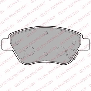 Bremseklosser sett, Framaksel, OPEL ADAM, VAUXHALL ADAM, 1605184, 95513810