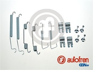 Tilbehørsett, bremsesko, Bakaksel, CITROËN C2, C3 I, C3 II, C3 Pluriel, PEUGEOT 1007, 480363