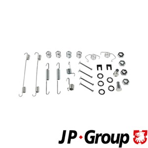 Tilbehørsett, bremsesko, Bakaksel, CITROËN,PEUGEOT,RENAULT, 430834, 431514, 7701201687, 7701201688, 9404308348