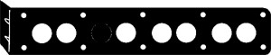Tetning, eksosmanifold, CITROËN XANTIA, ZX, PEUGEOT 306, 306 Halvkombi, 405 II, 034998