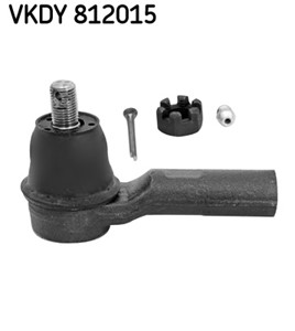 Styreledd (ytre), framaksel, Høyre eller venstre, NISSAN, 48520-0M085