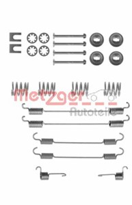 Tilbehørsett, bremsesko, Bakaksel, CITROËN,NISSAN,PEUGEOT, 4308 38, 4308 57, 44090-00QAD, 77 01 205 518