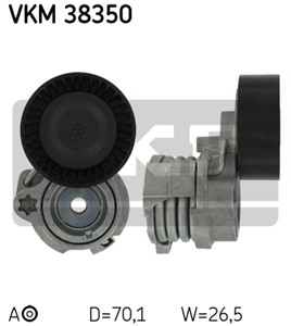 Strammerull, kilerem med ribber, Senter høyre, Senter, Øvre, BMW,ROLLS-ROYCE, 11 28 0 415 304, 11 28 7 549 588