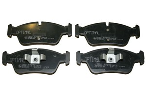 Bremseklosser sett, Foran, BMW, 34116769763, 34116769951