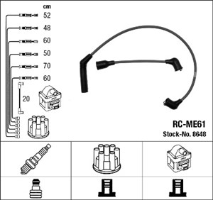 Tennledningssett, MITSUBISHI PAJERO I, PAJERO II, PAJERO Canvas Top II, MD 976 524