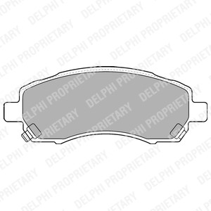 Bremseklosser sett, Framaksel, SUBARU, 26296-AC010, 26296-AC011, 26296-AC020, 26296-AC021, 26296-AC090, SB1631660