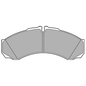 Bremseklosser sett, Bakaksel, IVECO, 500055565