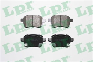 Bremseklosser sett, Bakaksel, ABARTH 500 / 595 / 695, FIAT 500L, TIPO Halvkombi, TIPO Kombi, TIPO Sedan, 68211493AA, 77366336, 77366595