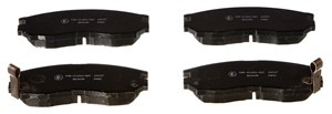 Bremseklosser sett, Framaksel, CHRYSLER,HYUNDAI,MITSUBISHI,PROTON, 58101M2A01, MB699174, MB699266, MB699702, MB858375, MB858583, MB89507