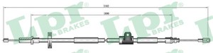 Kabel, parkeringsbremse, Bak, Høyre, Venstre, VOLVO 850 Kombi, S70, V70 I, XC70 CROSS COUNTRY I, 9157684, 9209757