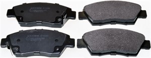 Bremseklosser sett, Framaksel, HONDA, 45022-S04-V10, 45022-S5A-E50, 45022-S5A-G00, 45022-S5A-G01, 45022-S5B-E00, 45022-SR3-V01, 45022-SR