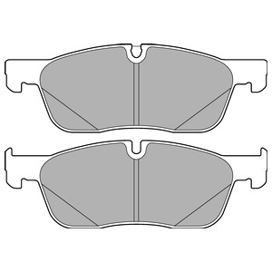 Bremseklosser sett, Framaksel, JAGUAR F-PACE, XE, XF II, XF SPORTBRAKE, LAND ROVER RANGE ROVER VELAR, LR090689, T4N13434, T4N9760