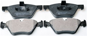 Bremseklosser sett, Framaksel, BMW 5 [F10], 5 Touring [F11], 34 11 6 775 310, 34 11 6 856 591, 34 11 6 858 047, 34116775310, 34116796844