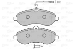 Bremseklosser sett, Framaksel, CITROËN,FIAT,LANCIA,PEUGEOT,TOYOTA, 1623160380, 425363, 4253-63, 425364, 4253-64, 425365, 4253-65, 425366