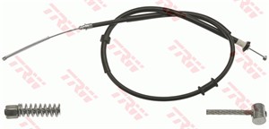 Kabel, parkeringsbremse, Bakre venstre, FORD KA, 1541339, 9S51-2A603-BA