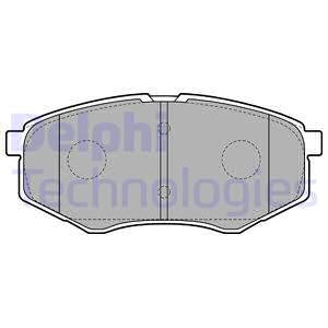 Bremseklosser sett, Framaksel, HYUNDAI ix20, SONATA VI, KIA SOUL II, 58101-1KA00, 58101-2SA00, 581013SA25, 58101-3SA25, 581013SA26, 5810