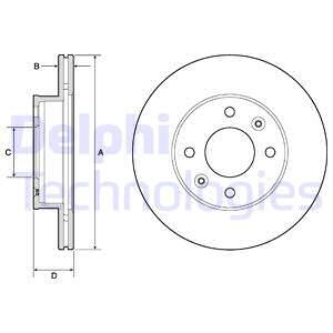 Bremseskive, HYUNDAI i10 I, i10 II, KIA PICANTO, 51712-07500, 517120X500, 51712-0X500