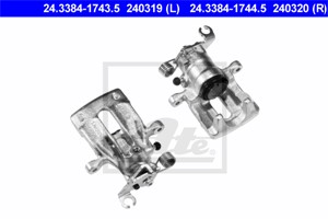 Bremsecaliper, Venstre bakaksel, MITSUBISHI CARISMA, CARISMA Sedan, SPACE STAR Minibus, minivan, VOLVO S40 I, V40 Kombi, 8601977, M6207
