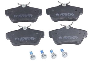 Bremseklosser sett, Bakaksel, CITROËN,TOYOTA,FIAT,PEUGEOT, 4253.67, 4253.68, 77364513, 9467549087