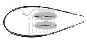 Kabel, parkeringsbremse, Bakre venstre, FORD TRANSIT Buss, TRANSIT Skåp, TRANSIT TOURNEO Buss, 1 371 467, 1 388 279, 1 734 692, 6C112A80