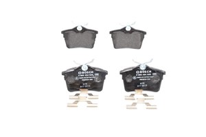 Bremseklosser sett, Bakaksel, CITROËN,PEUGEOT, 16 085 204 80, 4254 14, 4254 15, 4254 29