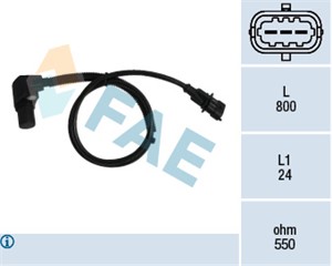 Impulsgiver, veivaksel, OPEL OMEGA B, OMEGA B Kombi, VAUXHALL OMEGA, 1238341, 20494406, 20825269, 9148306
